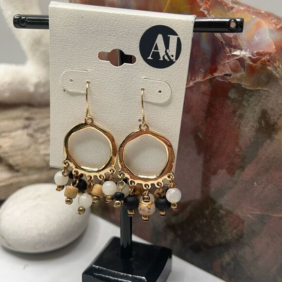 A&I Gold Silver & Rose Gold Earring Set $16 ea or bundle 3/$25 - Picture 5 of 5